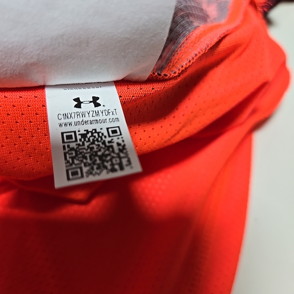 Under Armour Launch Speed Stripe Printed Short Sleeve Running - Picture 8 of 8